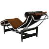 Brown Chaise Lounge Chair By Le Corbusier (Photo 3 of 15)