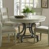 Jaxon 5 Piece Round Dining Sets With Upholstered Chairs (Photo 7 of 25)
