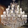 Crystal Chandeliers With Shades (Photo 11 of 15)
