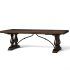 2024 Latest Rustic Brown Lorraine Extending Dining Tables