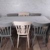 Shabby Dining Tables And Chairs (Photo 6 of 25)