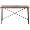 Metal And Oak Console Tables (Photo 11 of 15)
