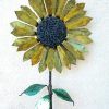 Metal Sunflower Yard Art (Photo 13 of 15)