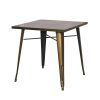 Brushed Metal Dining Tables (Photo 18 of 25)