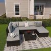 Outdoor Rattan Sectional Sofas With Coffee Table (Photo 12 of 15)