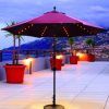 Patio Umbrellas With Solar Led Lights (Photo 15 of 15)