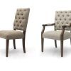 Button Back Dining Chairs (Photo 12 of 25)