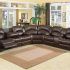 15 Collection of Reclining U Shaped Sectionals