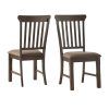 Norwood 7 Piece Rectangular Extension Dining Sets With Bench & Uph Side Chairs (Photo 14 of 25)