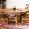 Alamo Transitional 4-Seating Double Drop Leaf Round Casual Dining Tables (Photo 18 of 26)