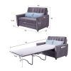 3 In 1 Gray Pull Out Sleeper Sofas (Photo 11 of 15)