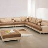 Mireille Modern And Contemporary Fabric Upholstered Sectional Sofas (Photo 2 of 25)