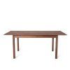 Walnut And Gold Rectangular Console Tables (Photo 2 of 15)