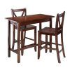 Winsome 3 Piece Counter Height Dining Sets (Photo 8 of 25)