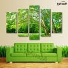 Green Canvas Wall Art (Photo 1 of 15)