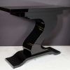 Asymmetrical Console Table-Book Stands (Photo 8 of 15)
