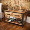 Natural Wood Console Tables (Photo 13 of 15)