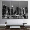 Black And White New York Canvas Wall Art (Photo 2 of 15)
