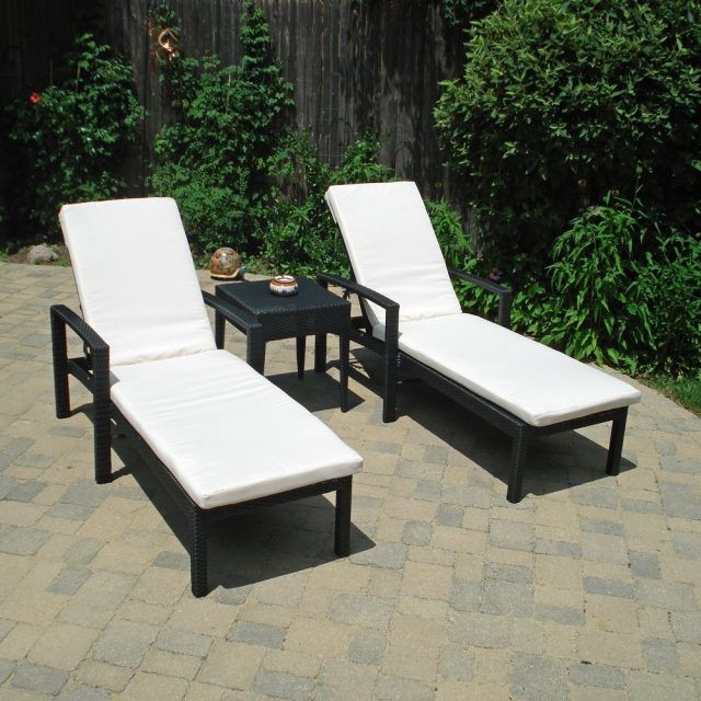 2024 Best of Black Chaise Lounge Outdoor Chairs