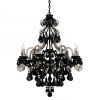 Black Chandelier Wall Lights (Photo 5 of 15)