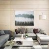 Abstract Wall Art Living Room (Photo 5 of 15)