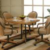 Dining Tables With Attached Stools (Photo 14 of 25)