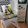 White Wicker Rocking Chair For Nursery (Photo 9 of 15)