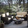 Patio Conversation Sets With Propane Fire Pit (Photo 4 of 15)