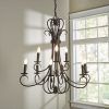 Gaines 5-Light Shaded Chandeliers (Photo 9 of 25)