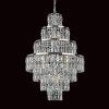 Chrome And Crystal Led Chandeliers (Photo 14 of 15)