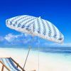 Leasure Fiberglass Portable Beach Umbrellas (Photo 1 of 25)