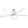 White Outdoor Ceiling Fans (Photo 14 of 15)