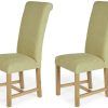 Oak Fabric Dining Chairs (Photo 11 of 25)