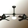 Outdoor Double Oscillating Ceiling Fans (Photo 6 of 15)