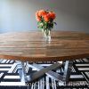 Oval Reclaimed Wood Dining Tables (Photo 8 of 25)