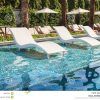 Pool Chaise Lounges (Photo 13 of 15)