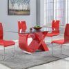 Red Dining Tables And Chairs (Photo 4 of 25)