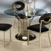 Round Black Glass Dining Tables And Chairs (Photo 5 of 25)