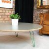 Round Hairpin Leg Dining Tables (Photo 8 of 15)