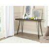 Black And Oak Brown Console Tables (Photo 2 of 15)