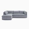 Dulce Right Sectional Sofas Twill Stone (Photo 7 of 25)