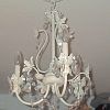 Small Shabby Chic Chandelier (Photo 2 of 15)