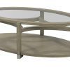 Tempered Glass Oval Side Tables (Photo 12 of 15)