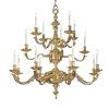 Traditional Brass Chandeliers (Photo 7 of 15)