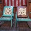 Vintage Metal Rocking Patio Chairs (Photo 7 of 15)