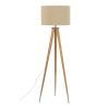 Wood Tripod Standing Lamps (Photo 3 of 15)