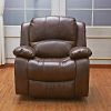 3Pc Bonded Leather Upholstered Wooden Sectional Sofas Brown (Photo 22 of 25)