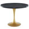 Aztec Round Pedestal Dining Tables (Photo 18 of 25)