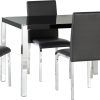 Black Gloss Dining Sets (Photo 15 of 25)