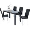Black Gloss Dining Tables And Chairs (Photo 23 of 25)